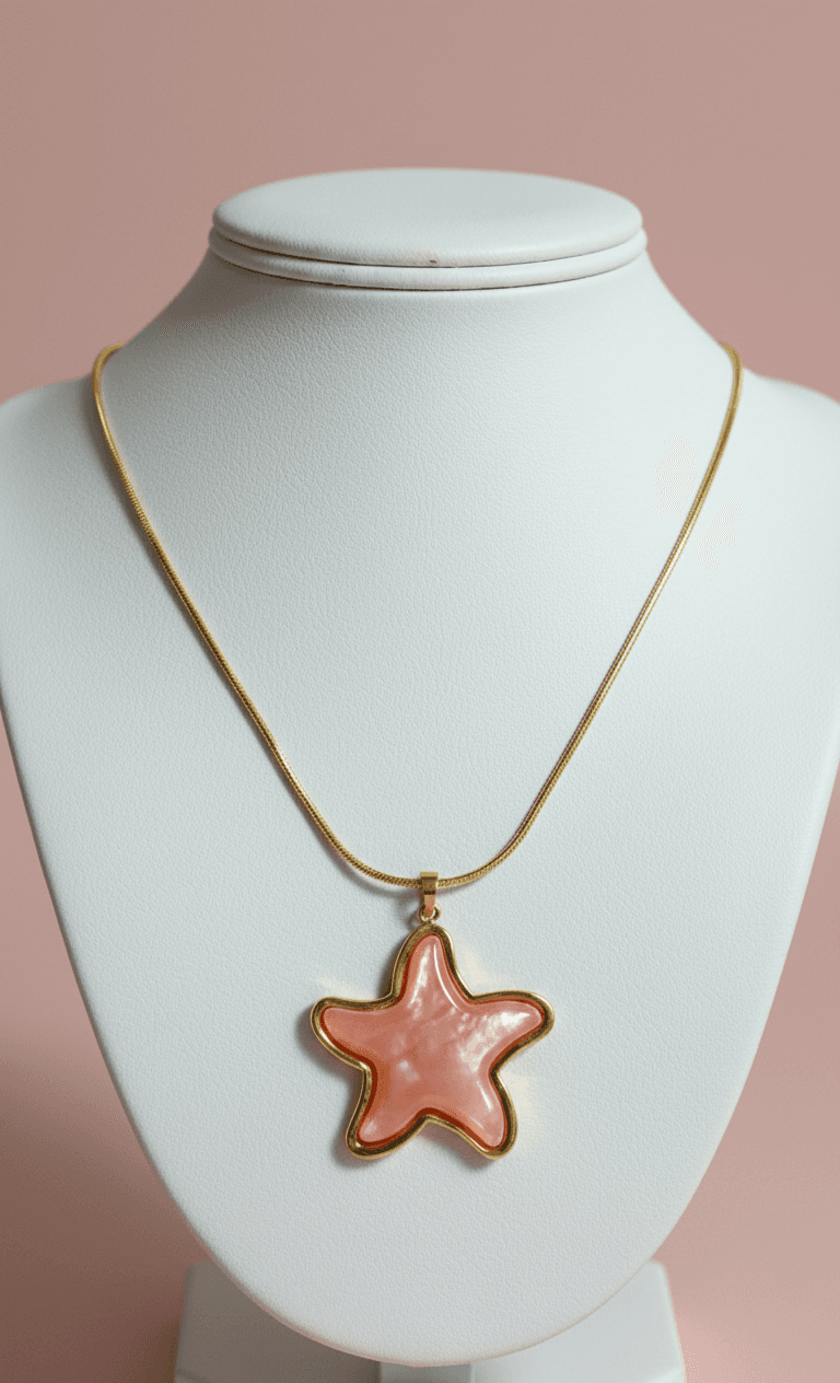 Gold Fish Necklace